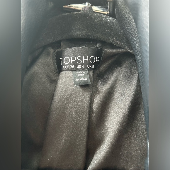 Topshop leather jacket - Picture 5 of 6